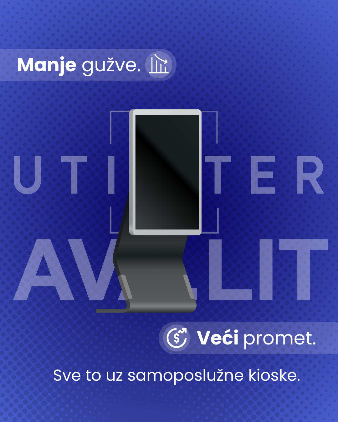 Kako smanjiti gužve i povećati promet uz samoposlužne kioske?